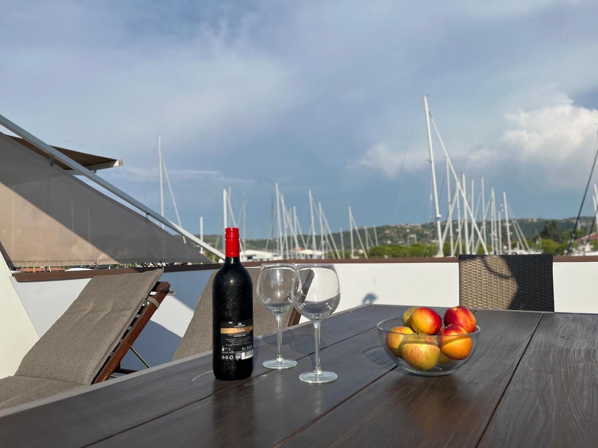 Marina Luxury Houseboat Lace Portorož Zewnętrze zdjęcie