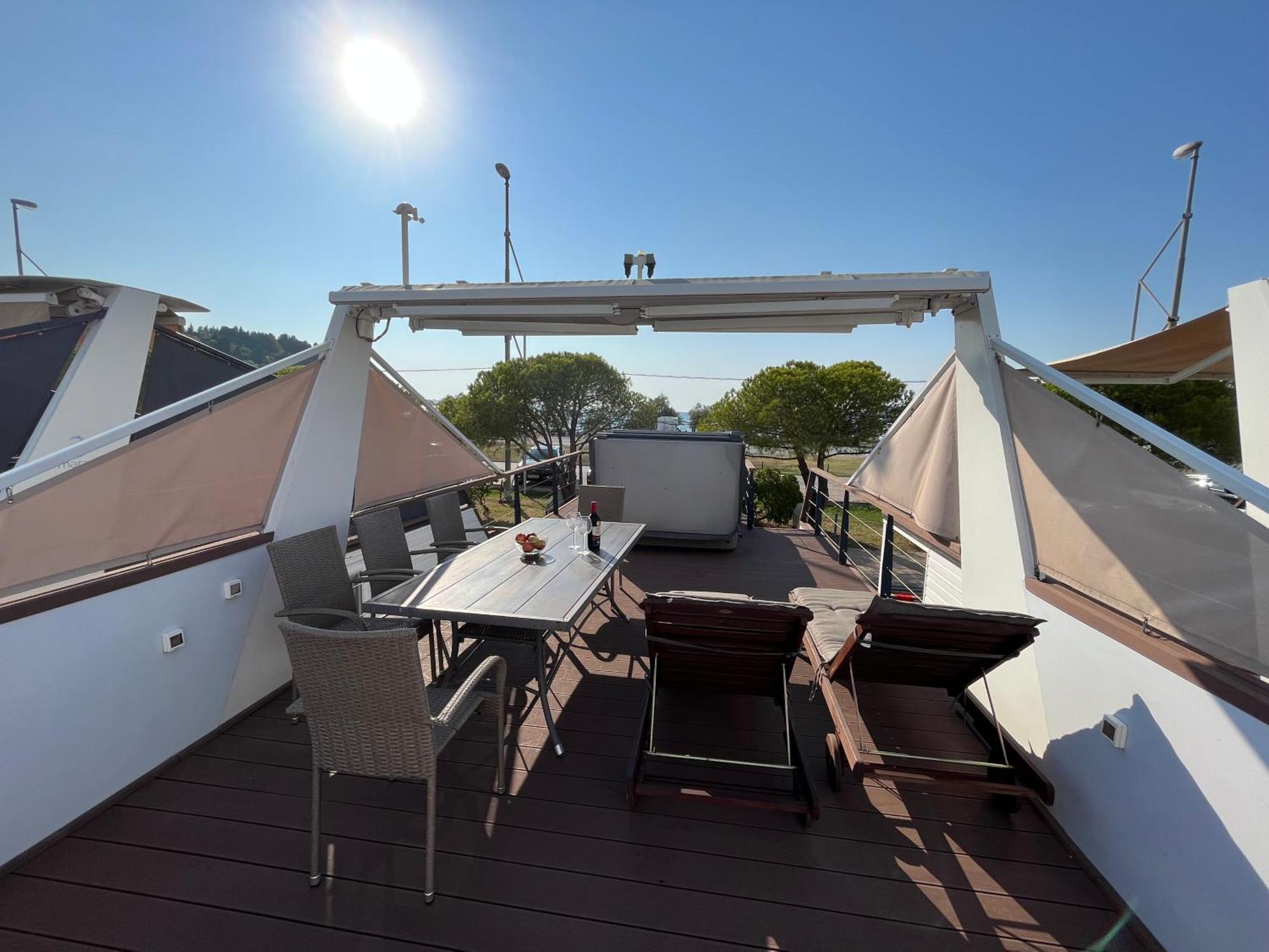 Marina Luxury Houseboat Lace Portorož Zewnętrze zdjęcie