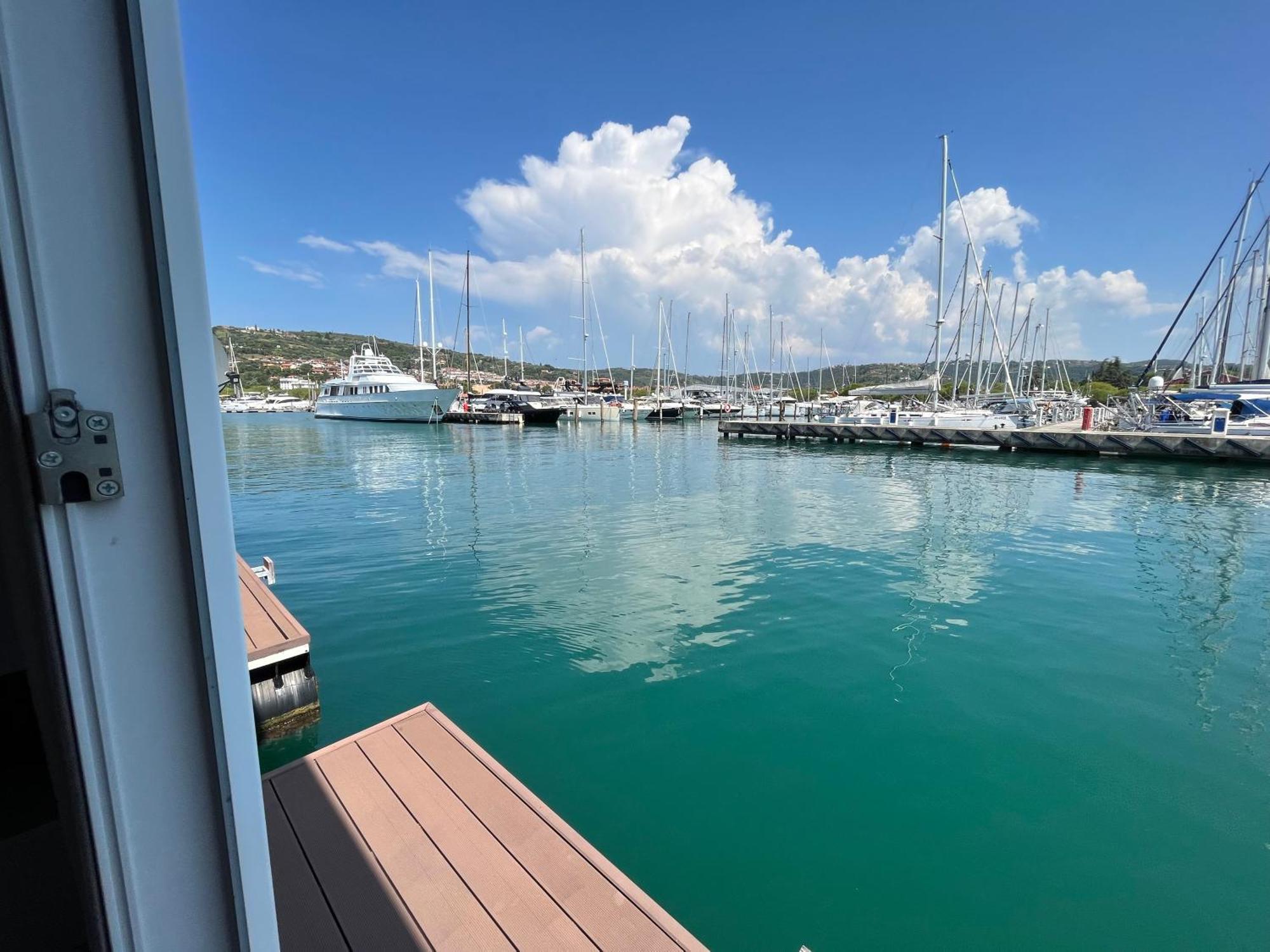 Marina Luxury Houseboat Lace Portorož Zewnętrze zdjęcie